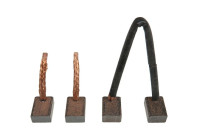 Carbon brush, starter motor