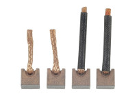 Carbon brush, starter motor