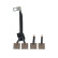 Carbon brush, starter motor
