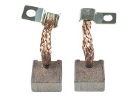 Carbon brush, starter motor