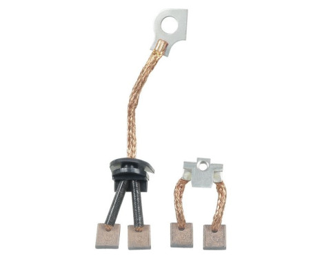 Carbon brush, starter motor