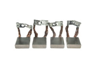 Carbon brush, starter motor