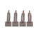 Carbon brush, starter motor