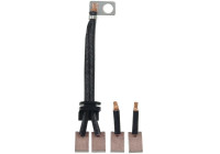 Carbon brush, starter motor