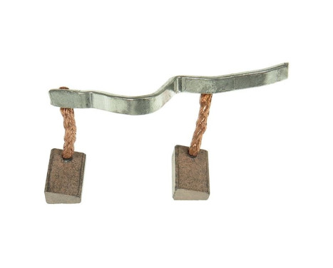 Carbon brush, starter motor