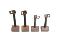 Carbon brush, starter motor