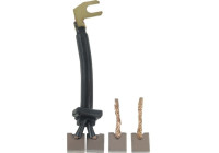 Carbon brush, starter motor