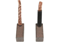 Carbon brush, starter motor