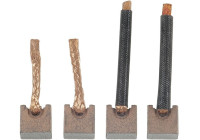 Carbon brush, starter motor