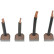 Carbon brush, starter motor