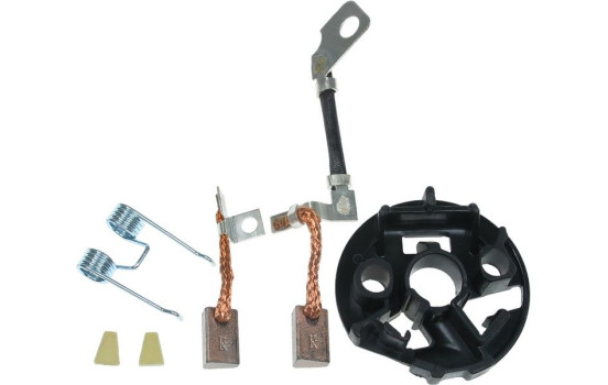 Carbon brush, starter motor