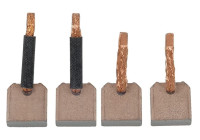 Carbon brush, starter motor