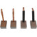Carbon brush, starter motor