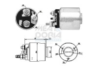 Contactor, starter motor