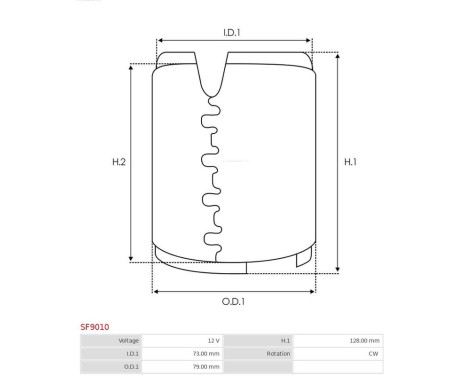 Exciter winding, starter, Image 3