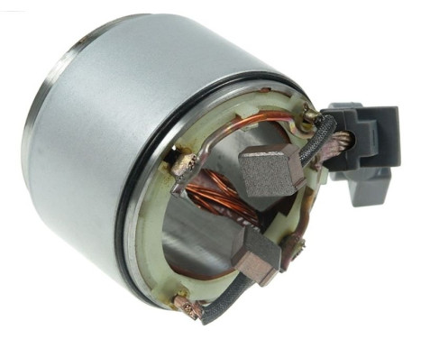 Exciter winding, starter