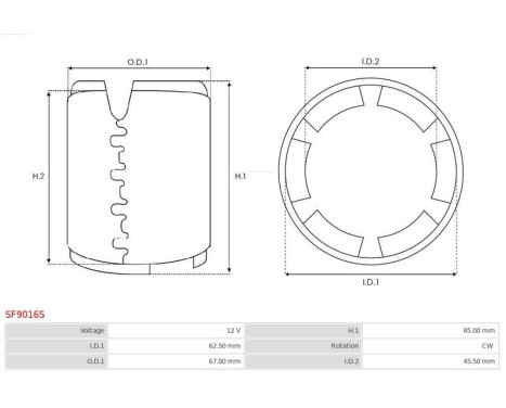 Exciter winding, starter, Image 3