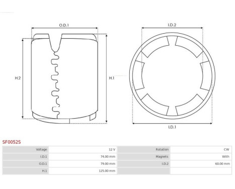 Exciter winding, starter, Image 3