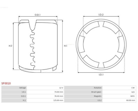 Exciter winding, starter, Image 2