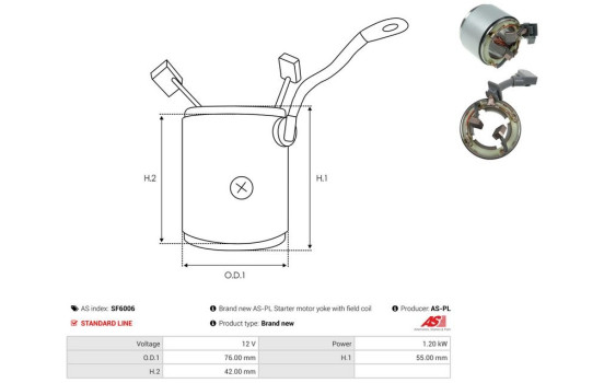 Exciter winding, starter, Image 3