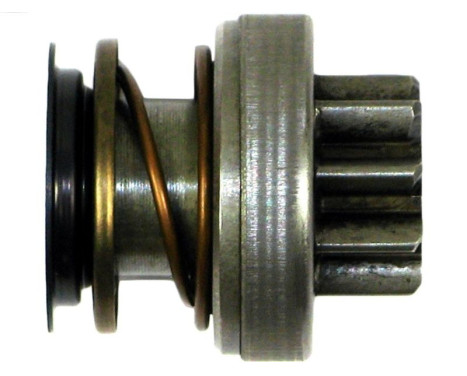 Free wheel drive, starter