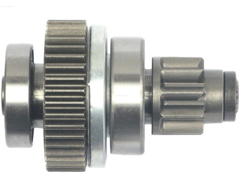 Free wheel drive, starter