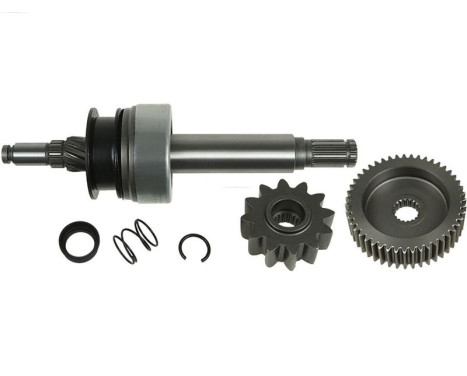 Free wheel drive, starter