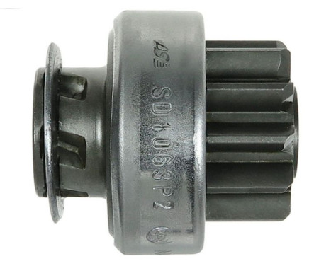 Free wheel drive, starter