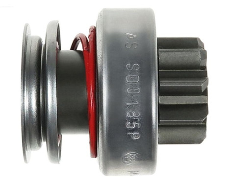 Free wheel drive, starter