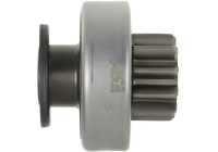 Free wheel drive, starter