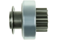 Free wheel drive, starter