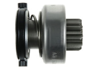 Free wheel drive, starter