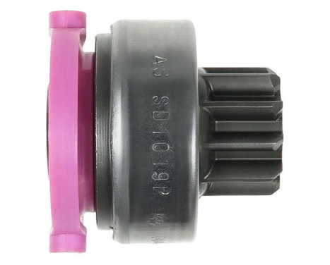 Free wheel drive, starter