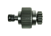 Free wheel drive, starter