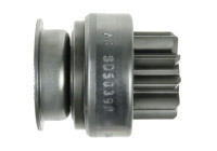 Free wheel drive, starter