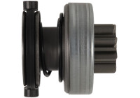 Free wheel drive, starter