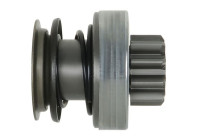 Free wheel drive, starter