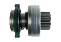 Free wheel drive, starter