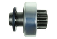 Free wheel drive, starter