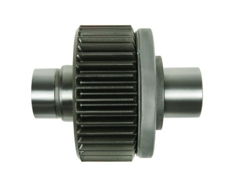 Free wheel drive, starter