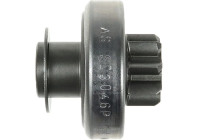 Free wheel drive, starter