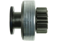 Free wheel drive, starter