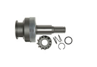 Free wheel drive, starter