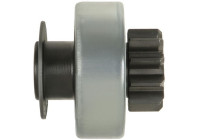 Free wheel drive, starter