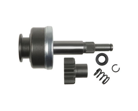 Free wheel drive, starter