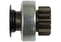 Free wheel drive, starter