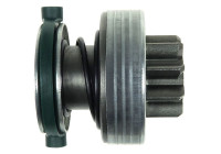 Free wheel drive, starter