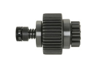 Free wheel drive, starter