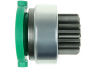 Free wheel drive, starter