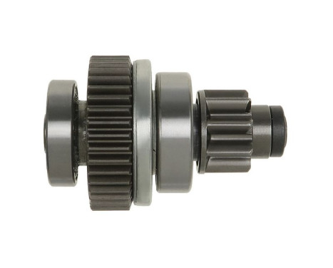 Free wheel drive, starter